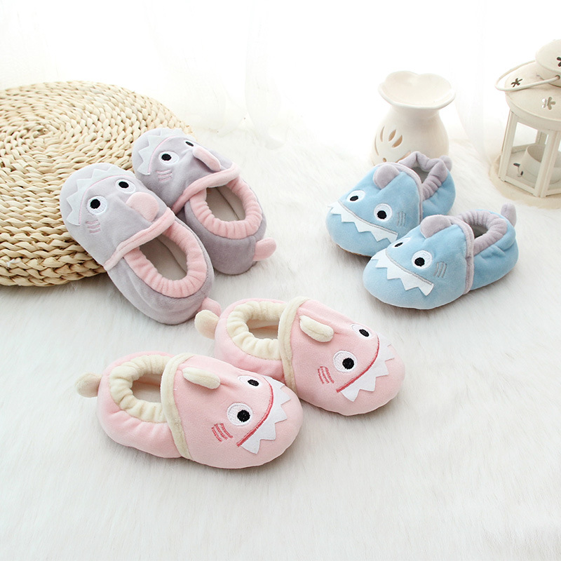 儿童步前鞋旗财童鞋加绒宝宝学步鞋子婴儿0-1岁一件代发16A111
