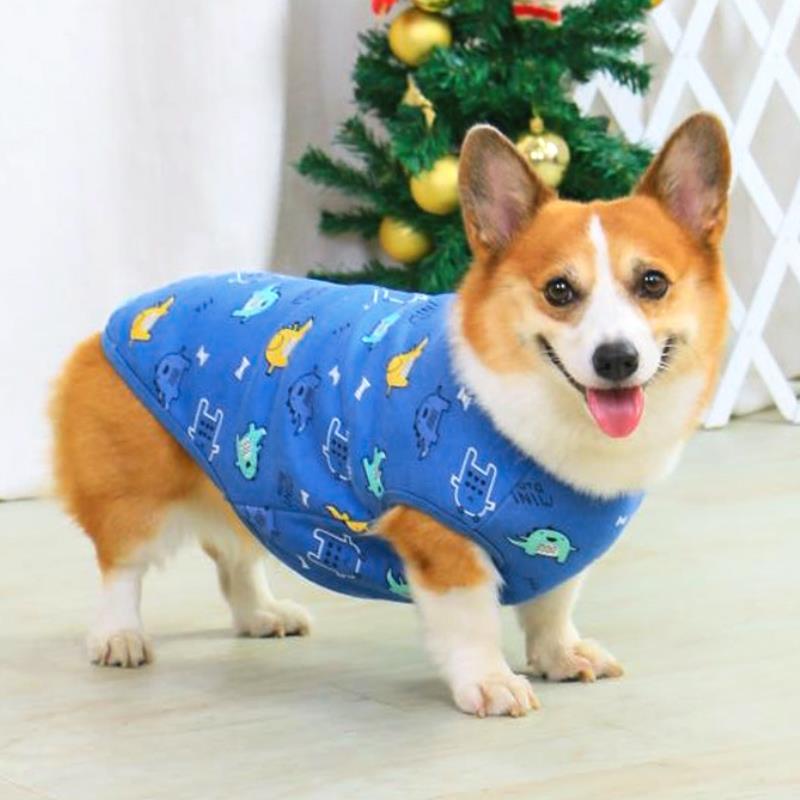宠物狗狗秋冬背心加厚保暖春秋款防掉毛护肚子中型犬小型犬冬款冬
