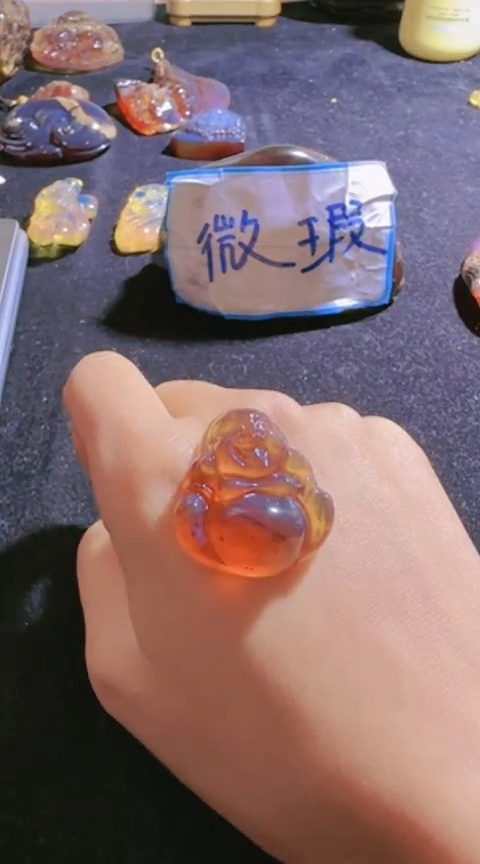 【闪购商品】琥珀颈饰未镶嵌0445037552