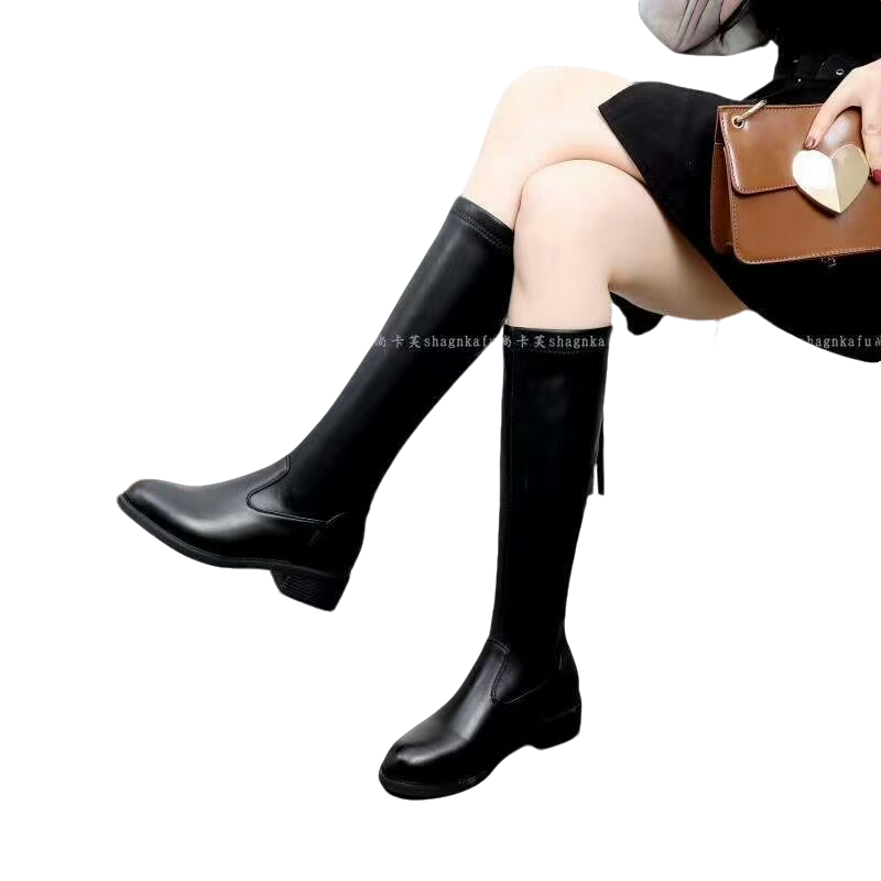 2024冬季爆款加绒高靴