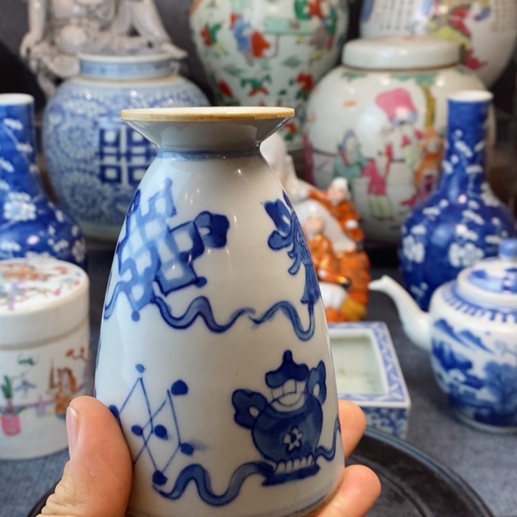 【闪购商品】陶瓷摆件青**社