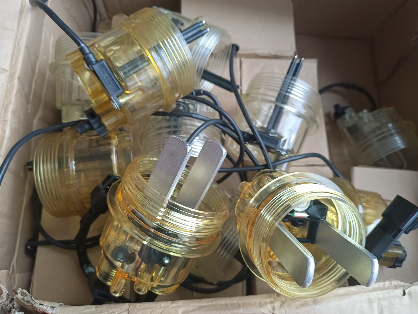 适用于欧曼福康发动机柴滤杯滤芯加热座