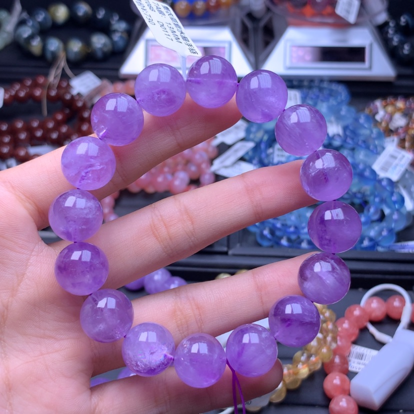 【闪购商品】水晶手串未镶嵌向***开13