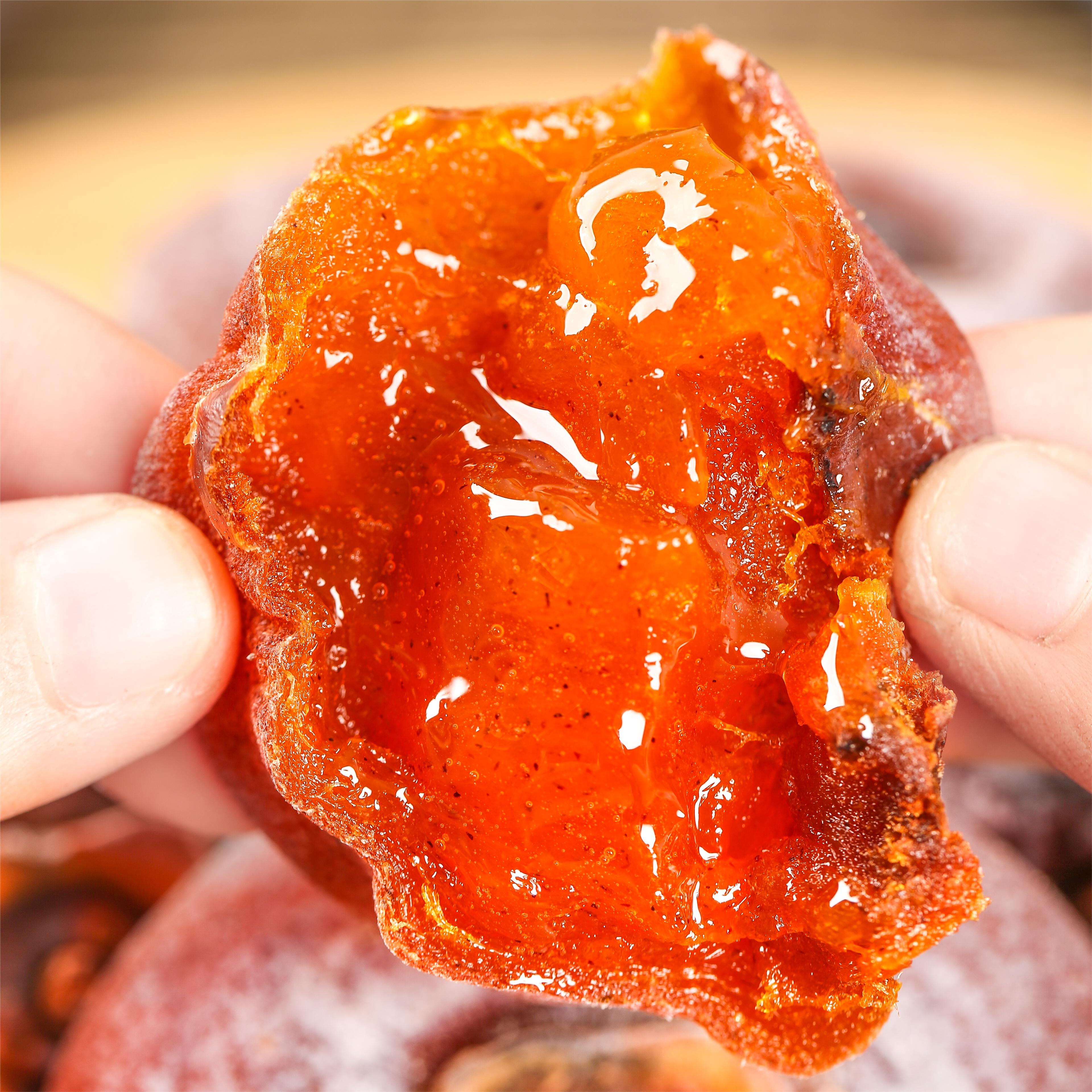 广西霜降流心柿饼特产 自然风干柿子饼干燥冷藏美味细腻坏了包赔