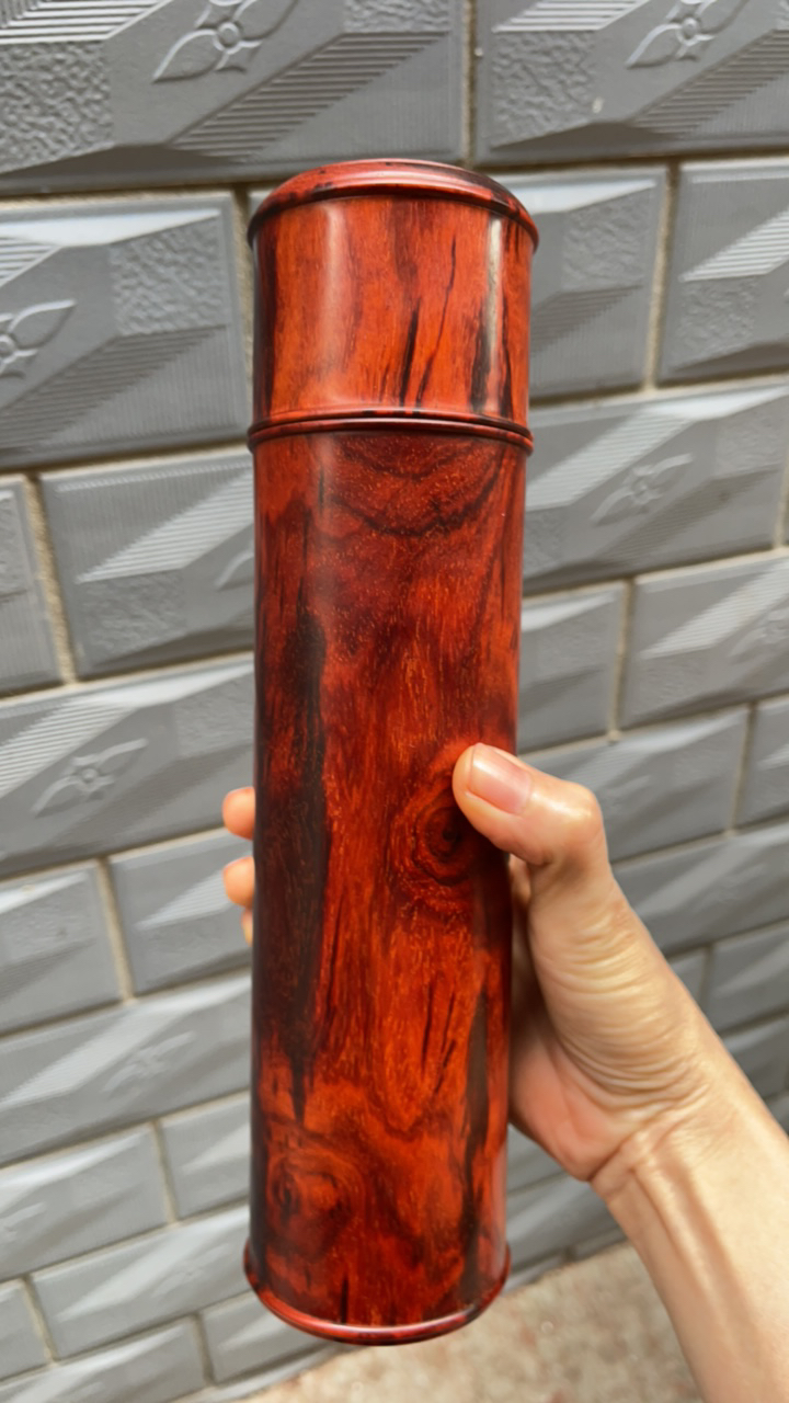 印度小叶紫檀香筒