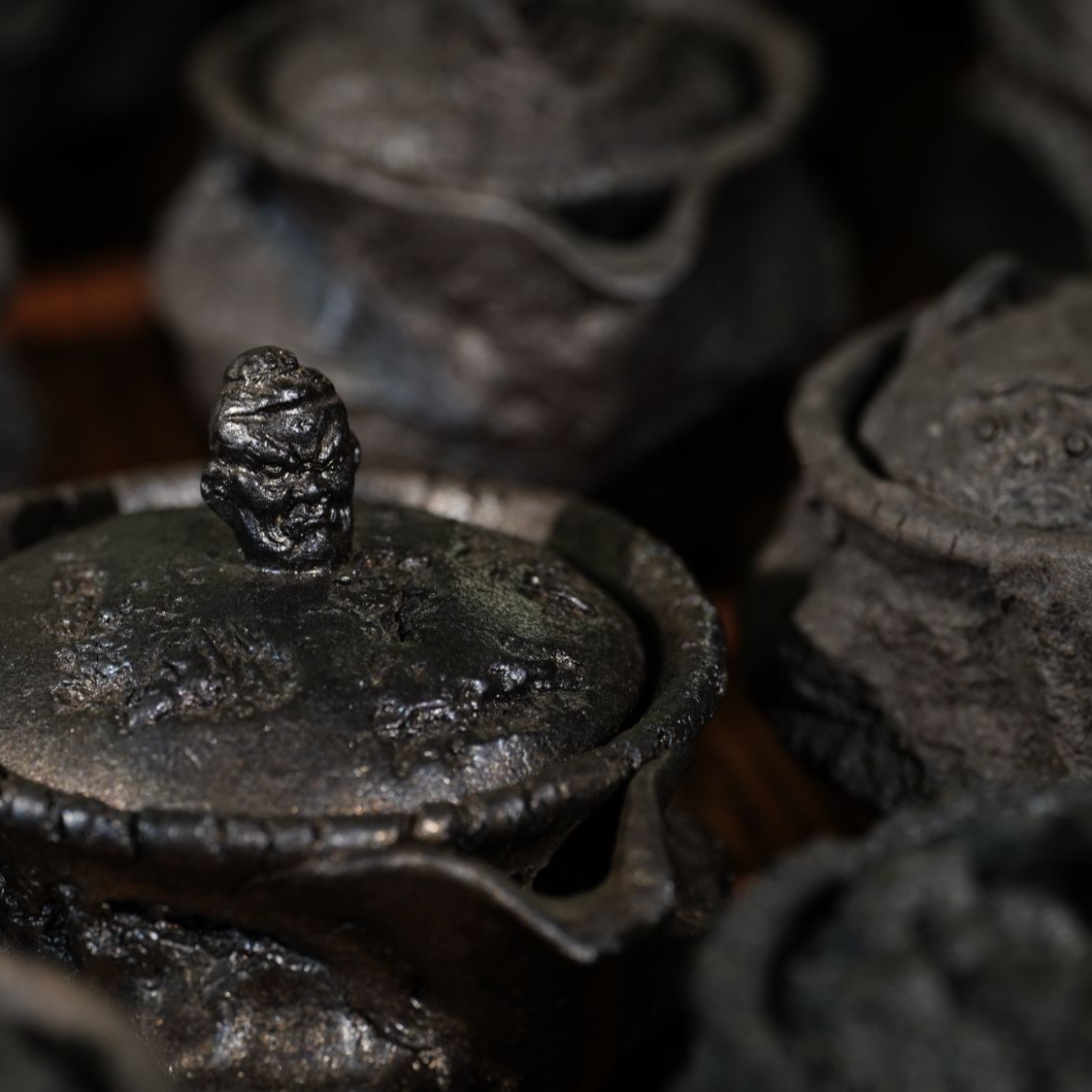 黑陶柴烧茶器作品专拍链接 箐山堂