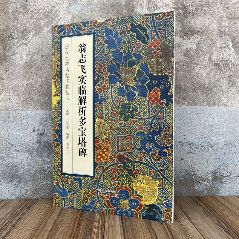 翁志飞实临解析多宝塔碑历代名碑名帖实临丛书刘永建楷书书法字帖