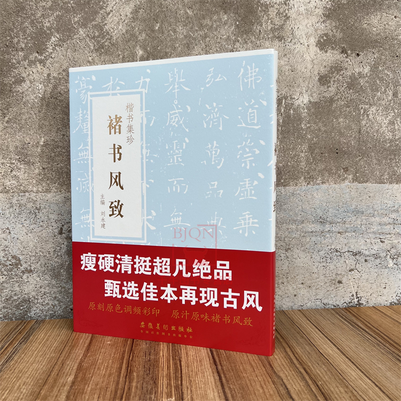 褚书风致-楷书集珍褚遂良楷书临习练字帖法帖书法碑帖安徽美术