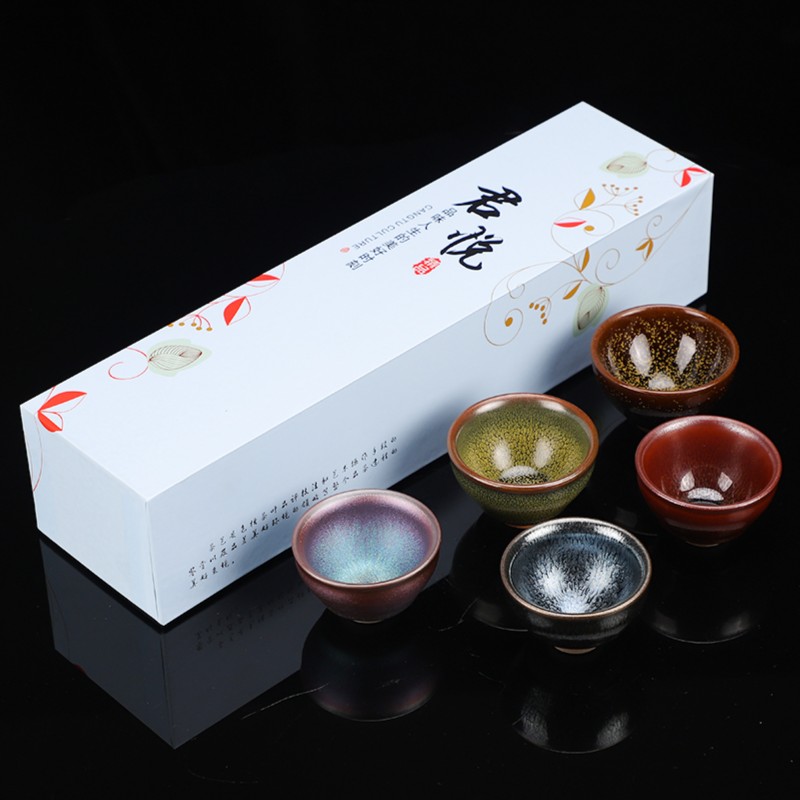 建盏五福临门·五福杯