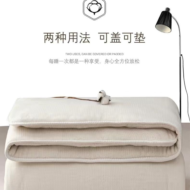新疆棉花被子被芯学生棉被冬被厚保暖铺底棉絮床加厚褥子床垫冬天
