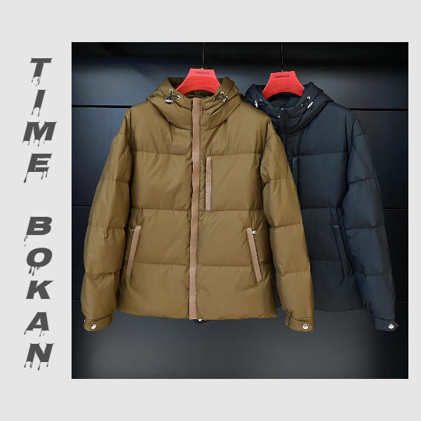TIMEBOKAN【保暖羽绒】经典男士休闲轻奢潮流秋冬白鸭绒羽绒服88809