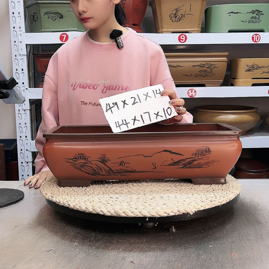 紫砂花盆紫砂花盆