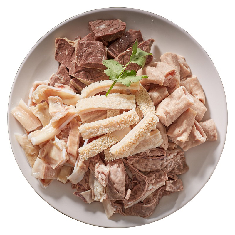 优质牛杂 内含牛肚。牛肠。牛心不含肝肺 2500g火锅食材 固形物含量99