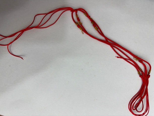 逊克北红玛瑙挂坠绳