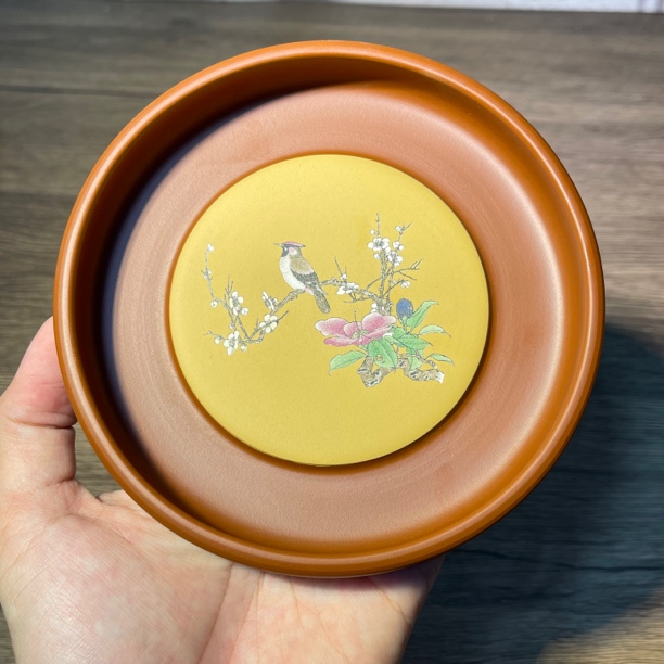 紫砂紫砂壶旅行蓄水干泡壶茶盘干泡台壶承干泡茶盘茶承壶承盘壶垫