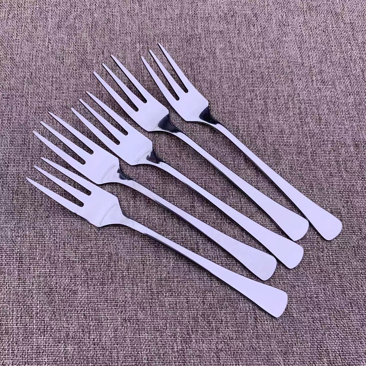 G519亗精工超亮水果叉6支 丨桐圳宋  厂家补贴浮力