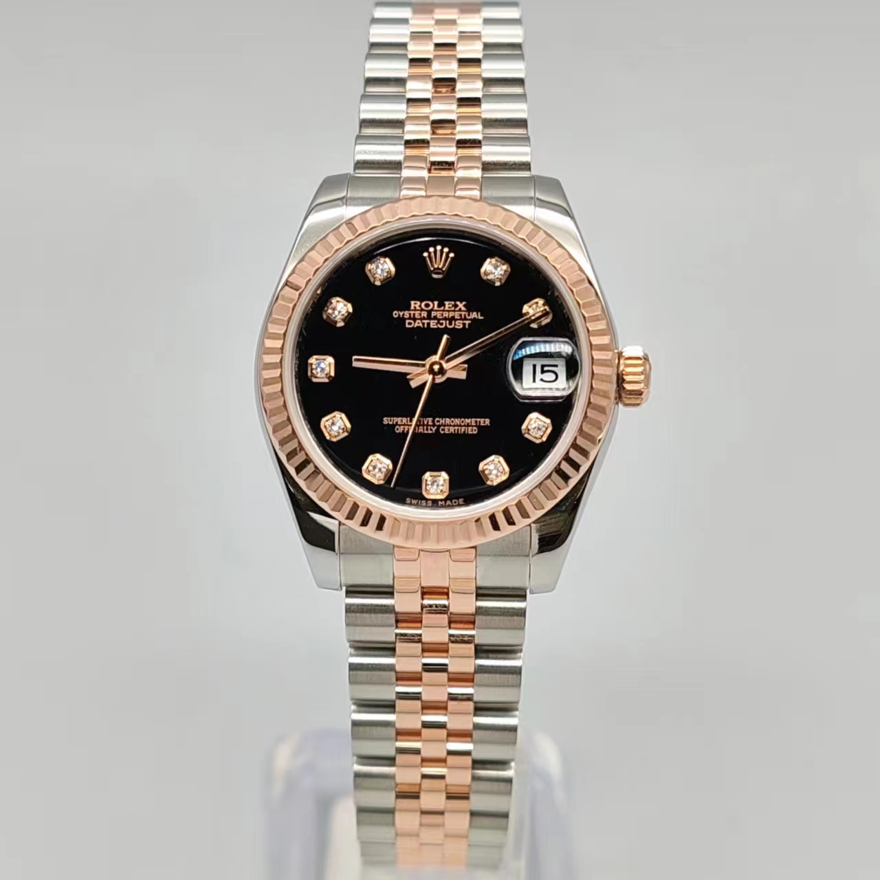 99新 Rolex/劳力士 小橘/178271/表径31mm/原钻/自动机械/单表