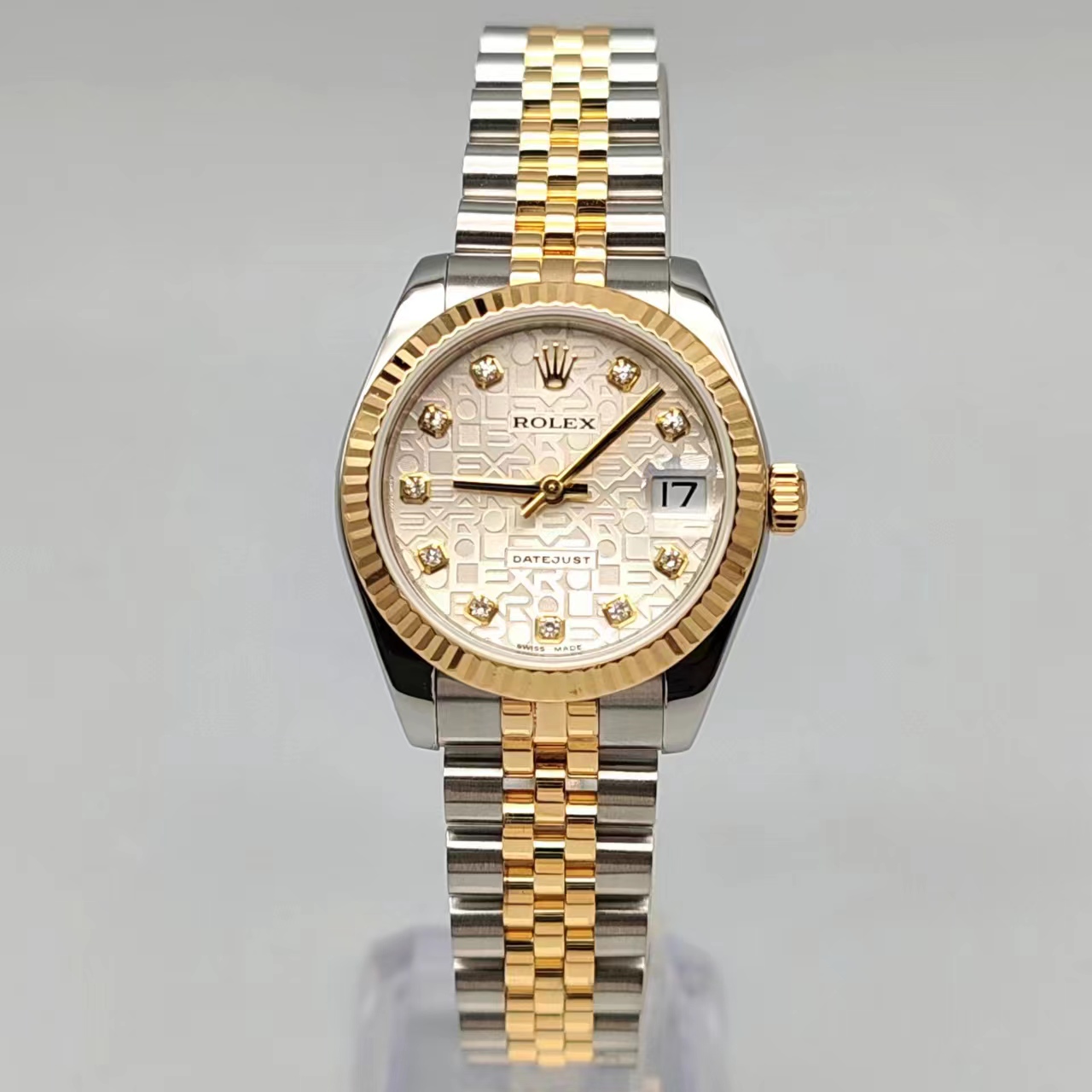 99新 Rolex/劳力士 小橘/178273/表径31/原钻/自动机械/单表