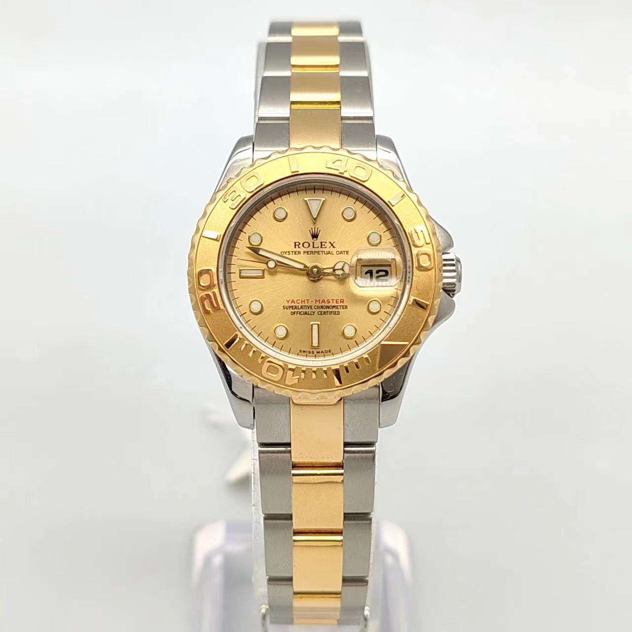 95新 Rolex/劳力士 小橘/游艇169623/表径29mm/自动机械/单表/