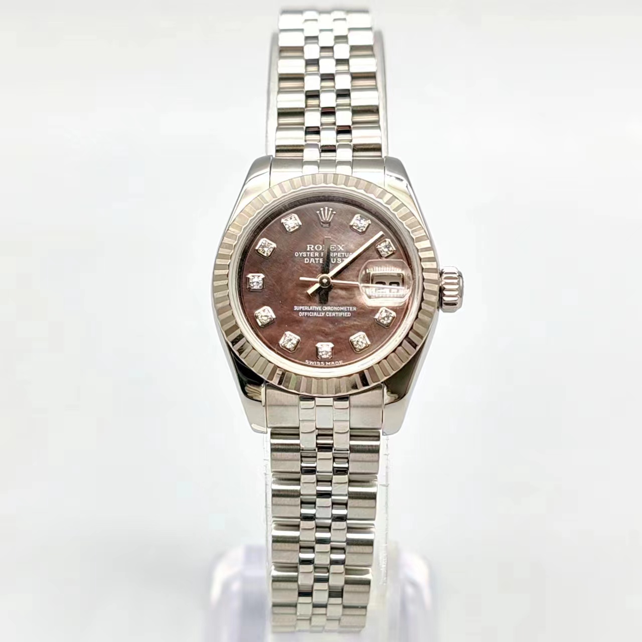 99新 Rolex/劳力士 小橘/179174/26mm/自动机械/原钻/单表