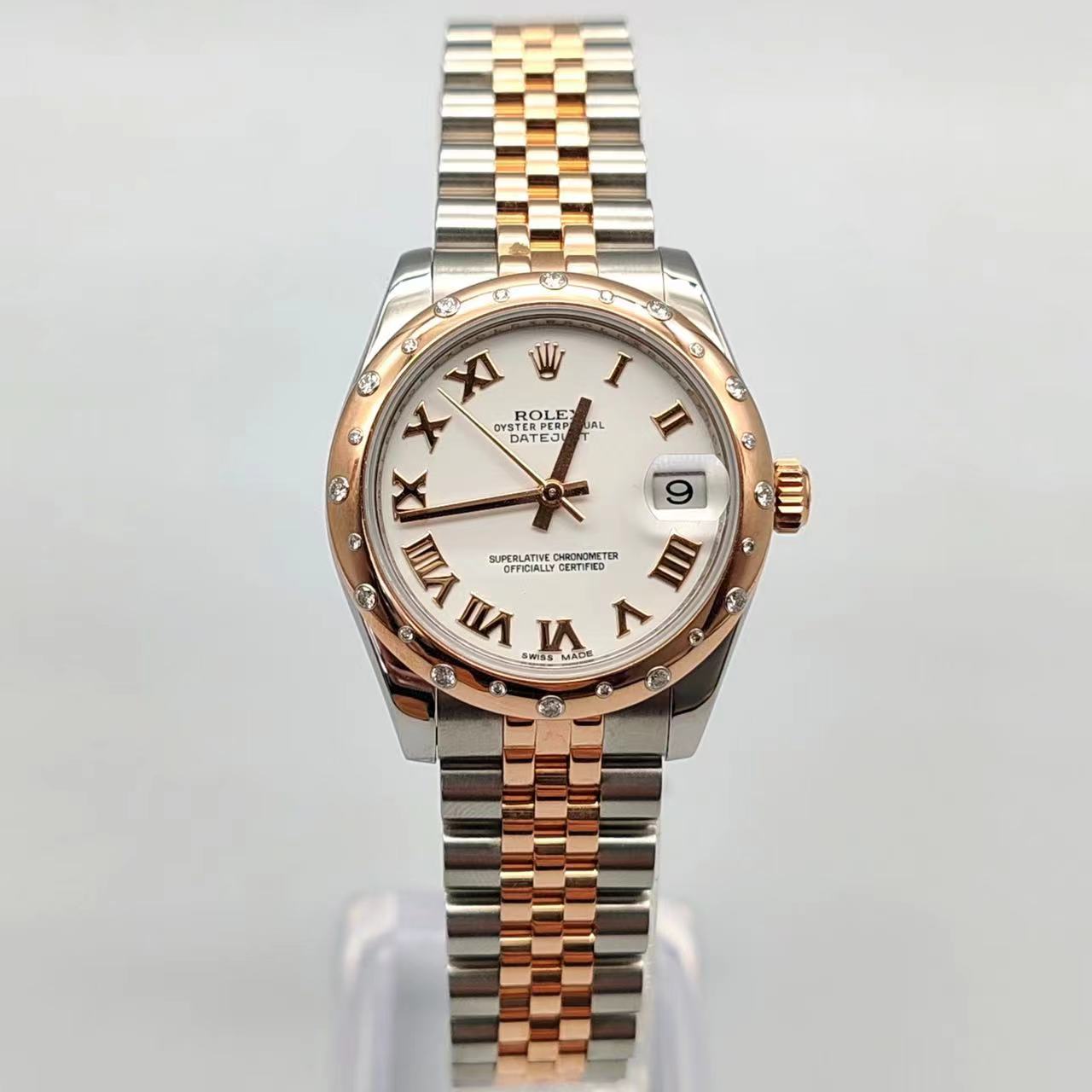 99新 Rolex/劳力士 小橘/178341/31mm/原钻/自动机械/单表