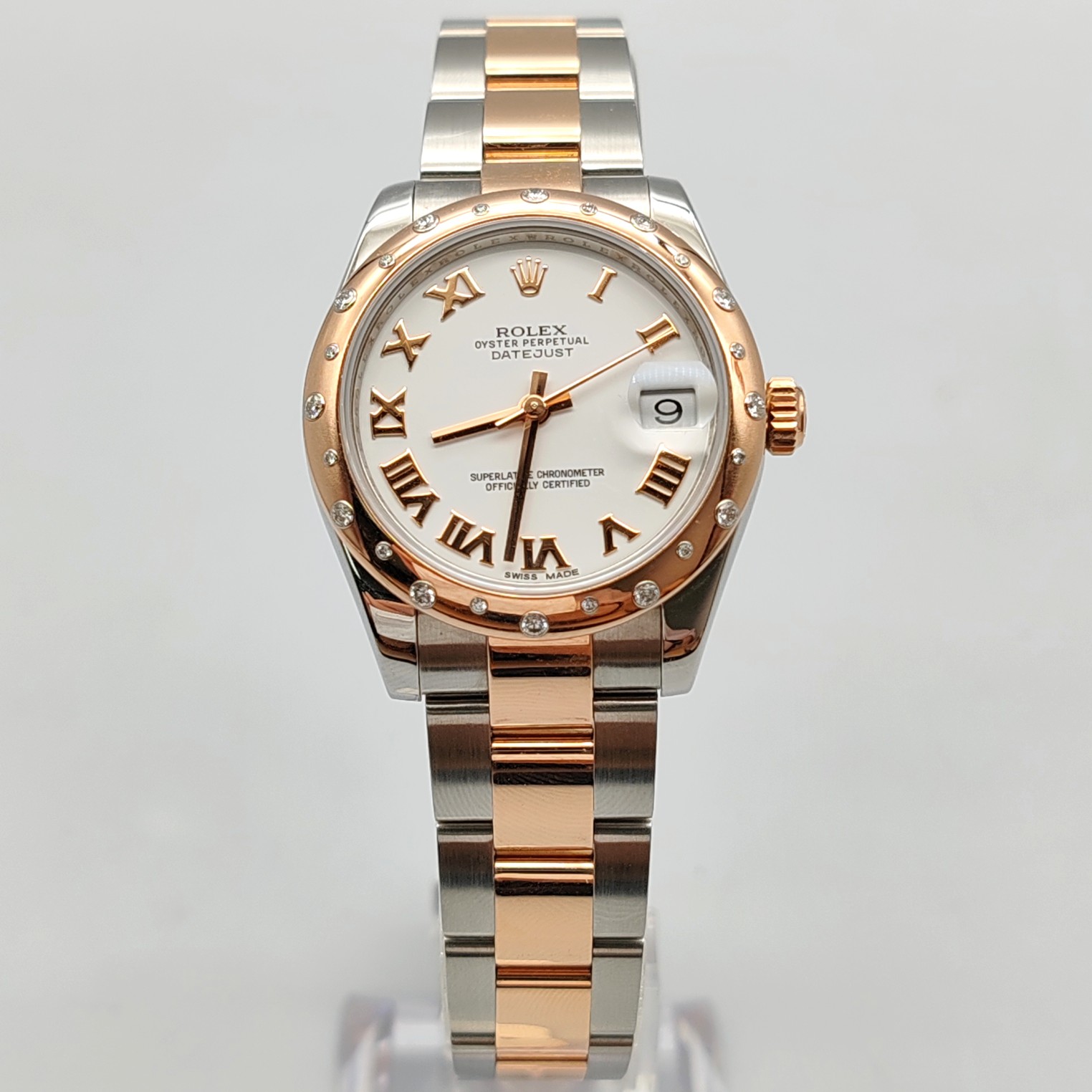 99新 Rolex/劳力士 小橘/178341/31mm/原钻/自动机械/单表