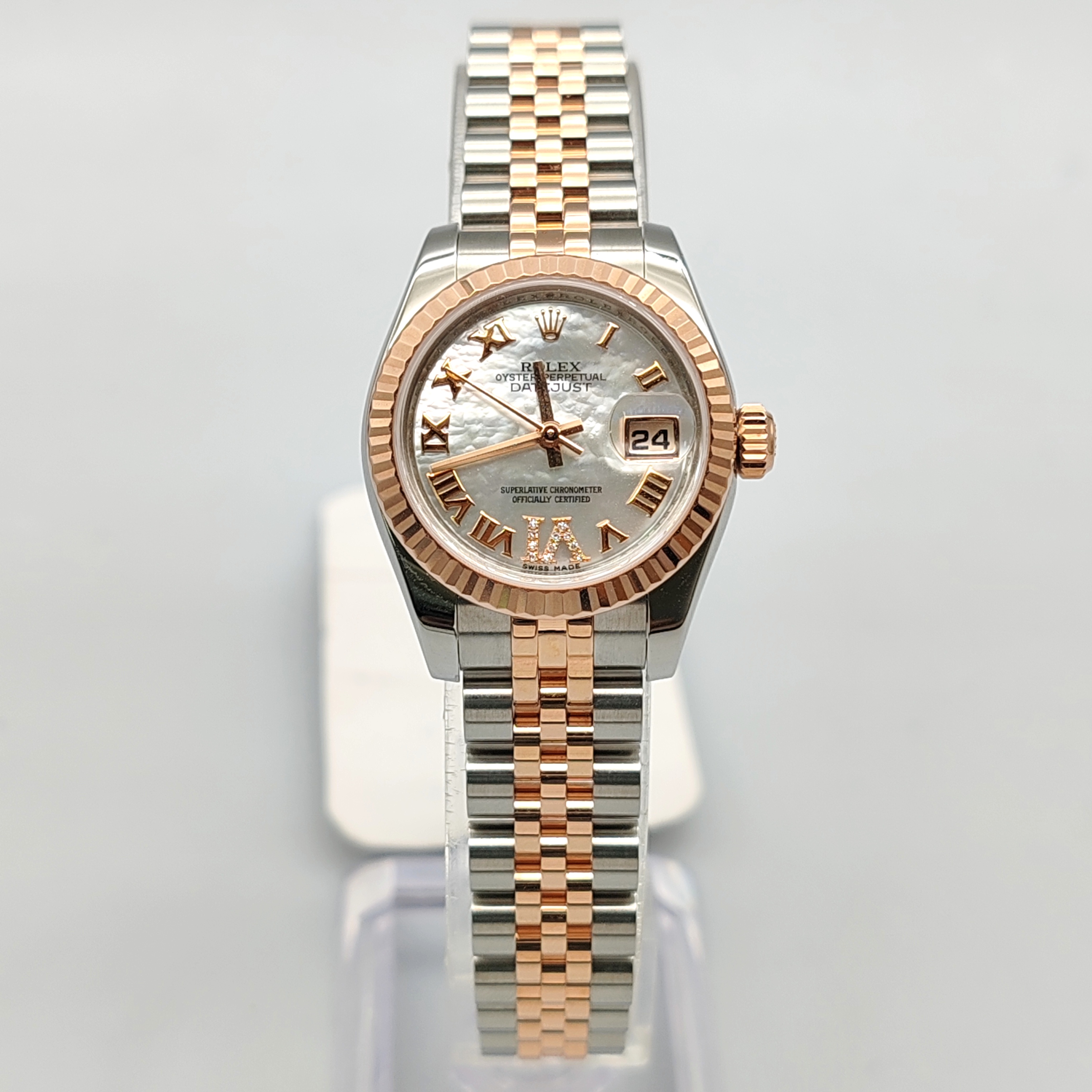 99新 Rolex/劳力士 拆单小橘/179171/26mm/贝母盘/自动机械/单表