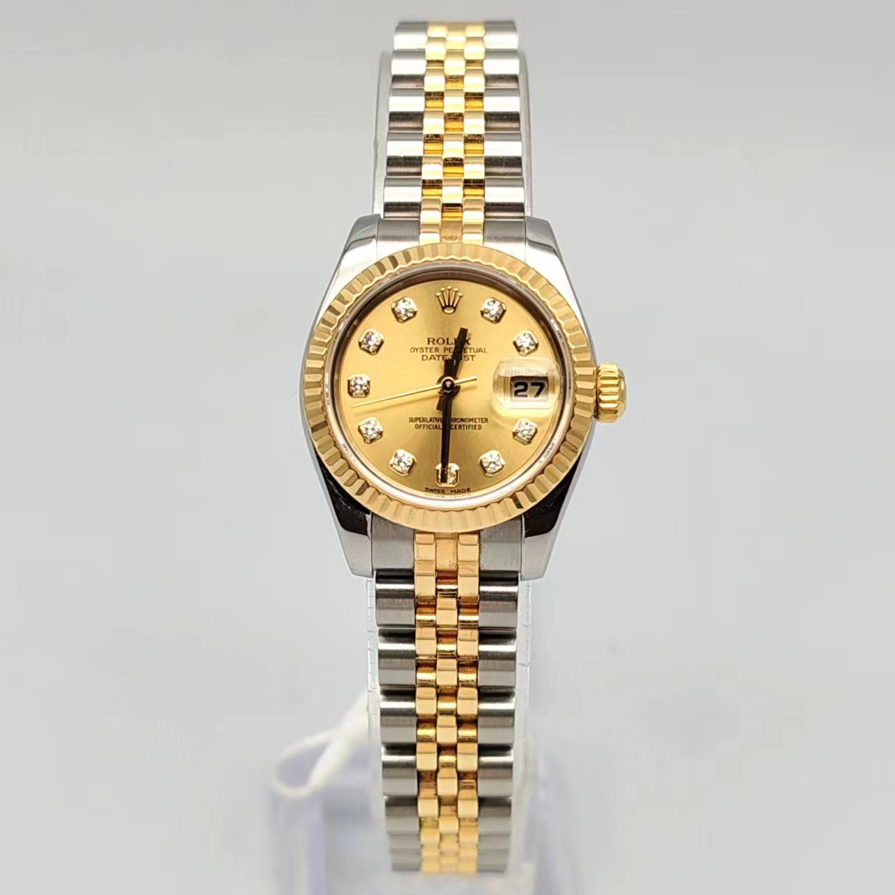 99新 Rolex/劳力士 拆单小橘/179173/26mm/自动机械腕表/原钻单表