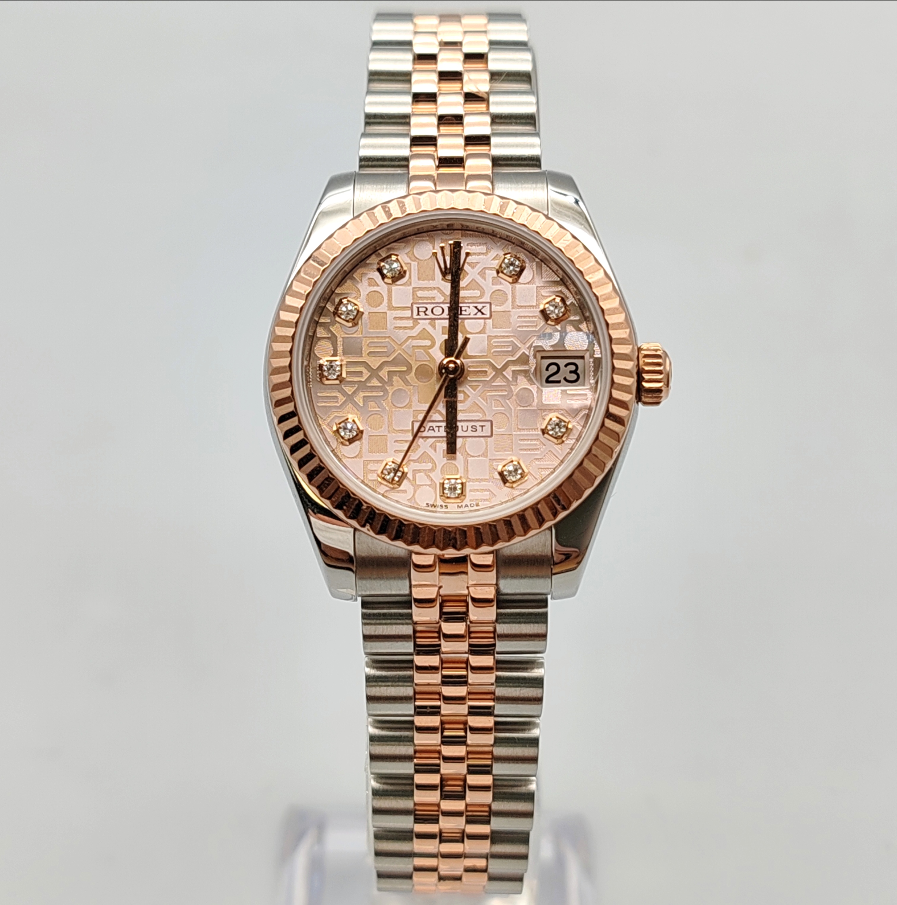 99新 Rolex/劳力士 小橘/178271/31表径/自动机械/原钻/单表