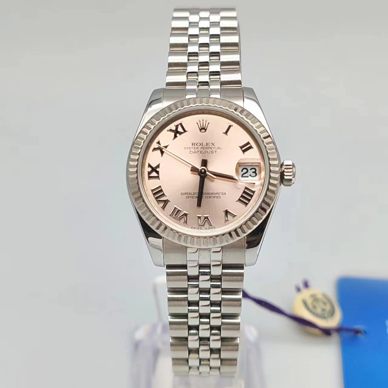 99新 Rolex/劳力士 小橘/178274/粉盘/31mm/自动机械/单表