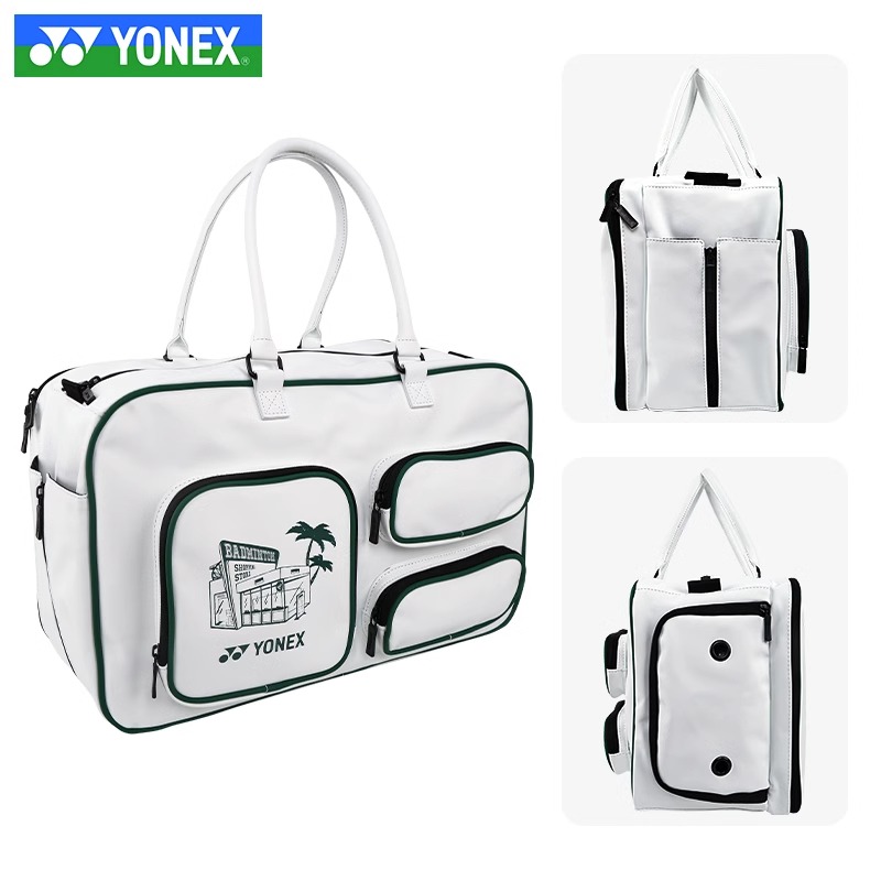 新品YONEX尤尼克斯羽毛球包YY运动单肩背包大容量多功能BA282CR