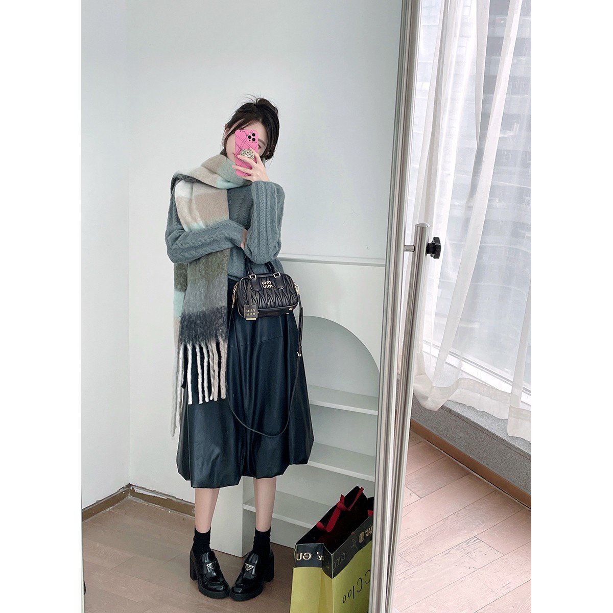 FORNI  律动季节  气质花苞裙辣妹高级小众裙子