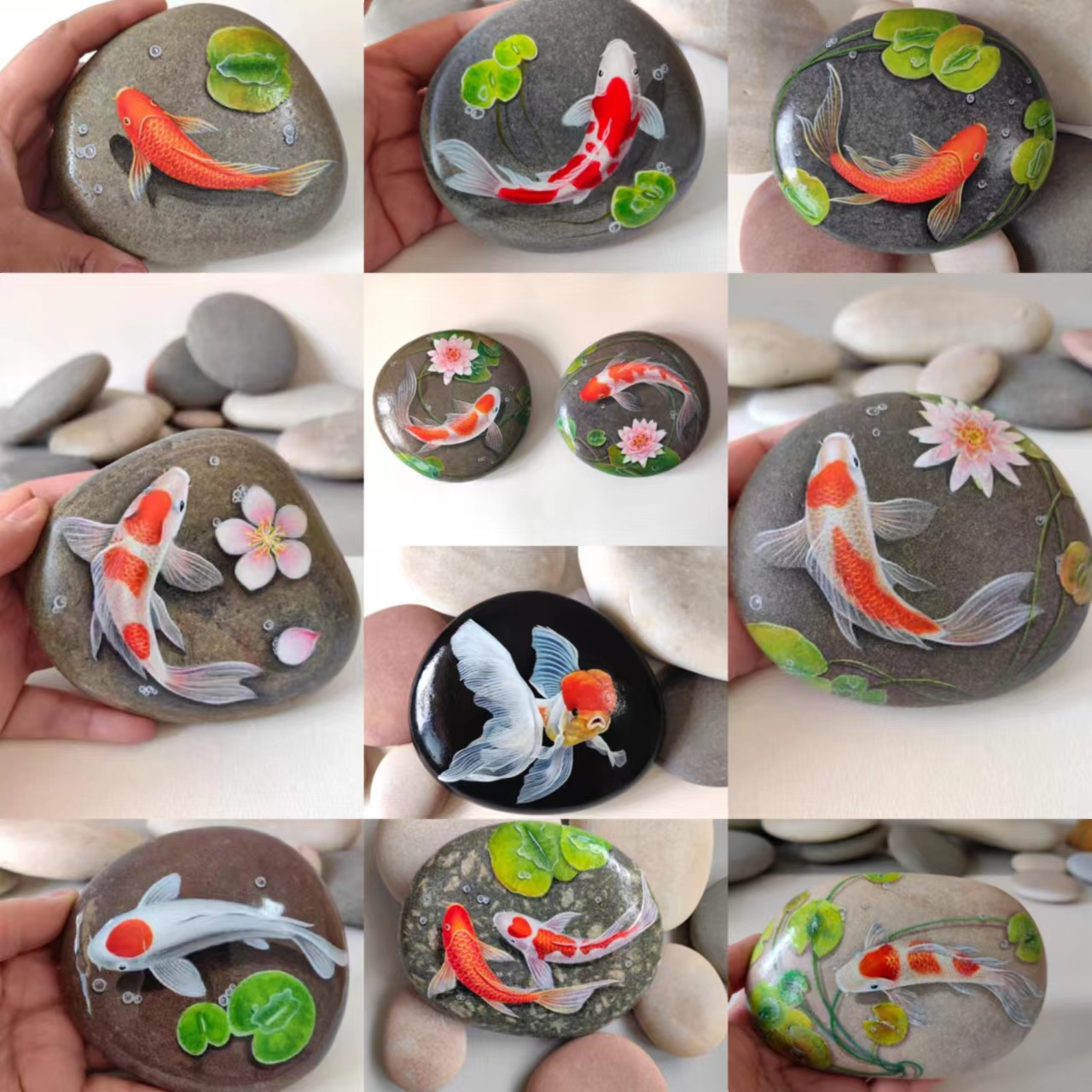 手绘摆件一物一拍