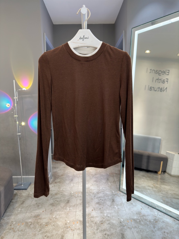 专柜2024冬款可咖棕针织衫1FA601282