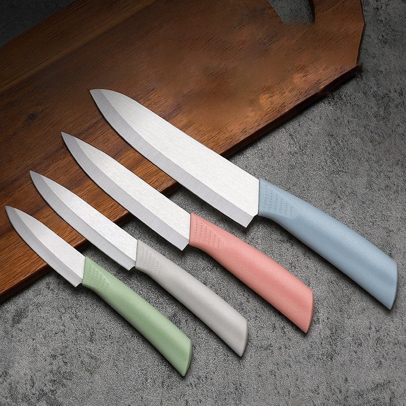 新款家用陶瓷水果刀宿舍多功能专用刀西式削皮切水果厨师便携日式