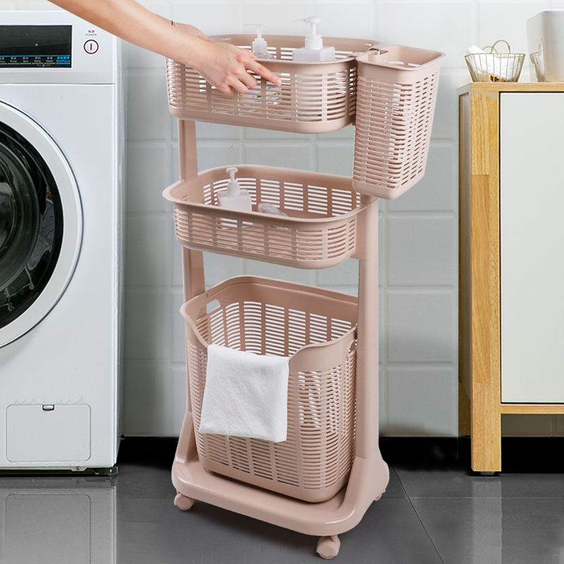 SHOGOLE/小国乐多用置物架2610多层收纳架浴室厨房储物架落地家用