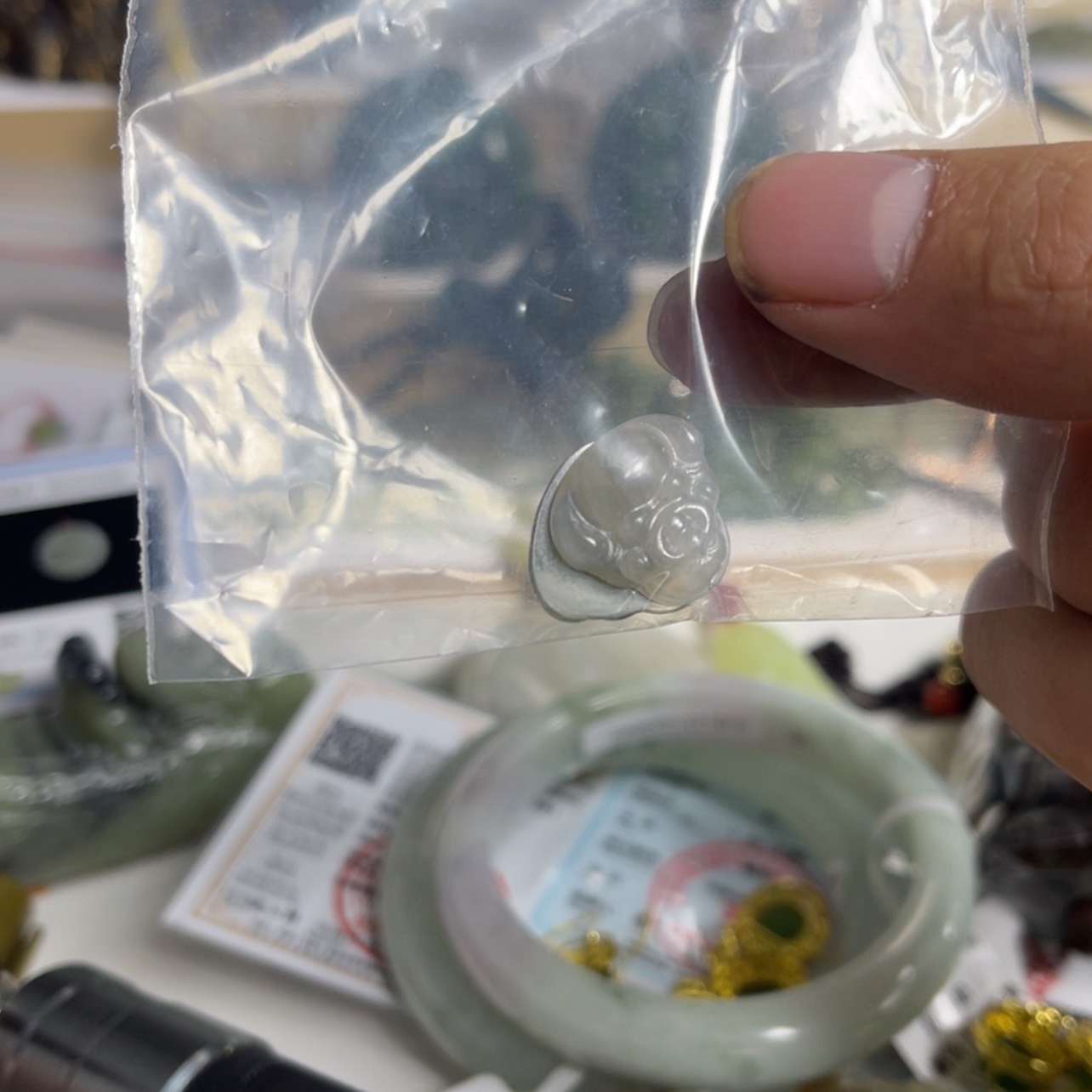 【闪购商品】和田玉颈饰未镶嵌玉*