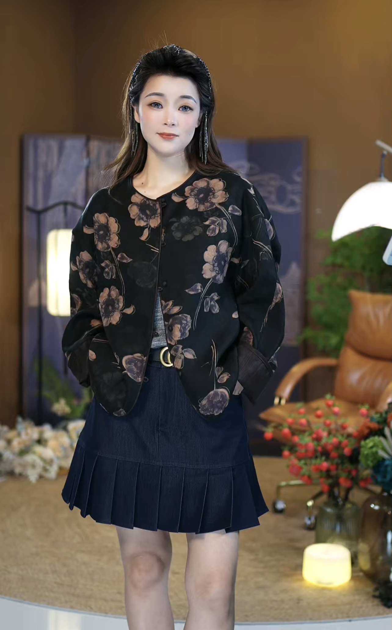 【苏唐韵】早秋新款 返璞归真娟纺两面穿外套 简约大气定制款