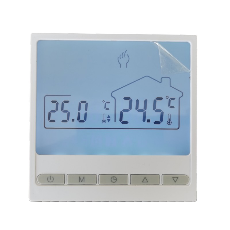 莱珂S609水暖温控器带 WIFI手机远程控制的燃气壁挂炉温度控制器