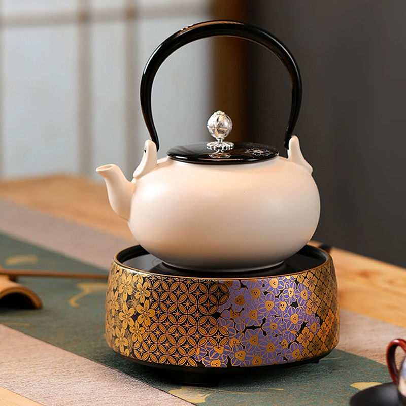 龙隐斋好多花电陶炉冬日围炉煮茶家用小型静音台式煮茶器烧水茶炉