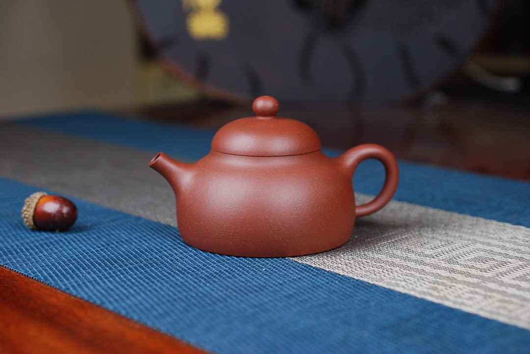 馨悦茗壶半月大内推底槽清140毫升宜兴紫砂壶茶具茶壶家用茶器