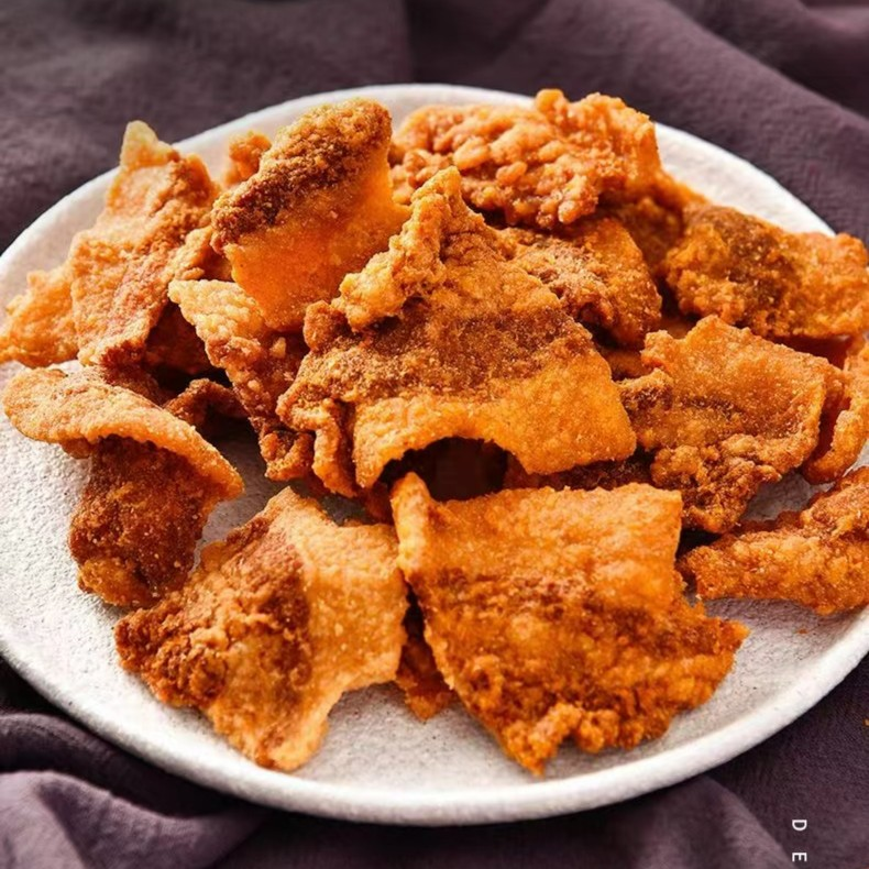 {好物推荐}香脆五花肉油渣常温网红休闲小吃特产零食开袋即食88