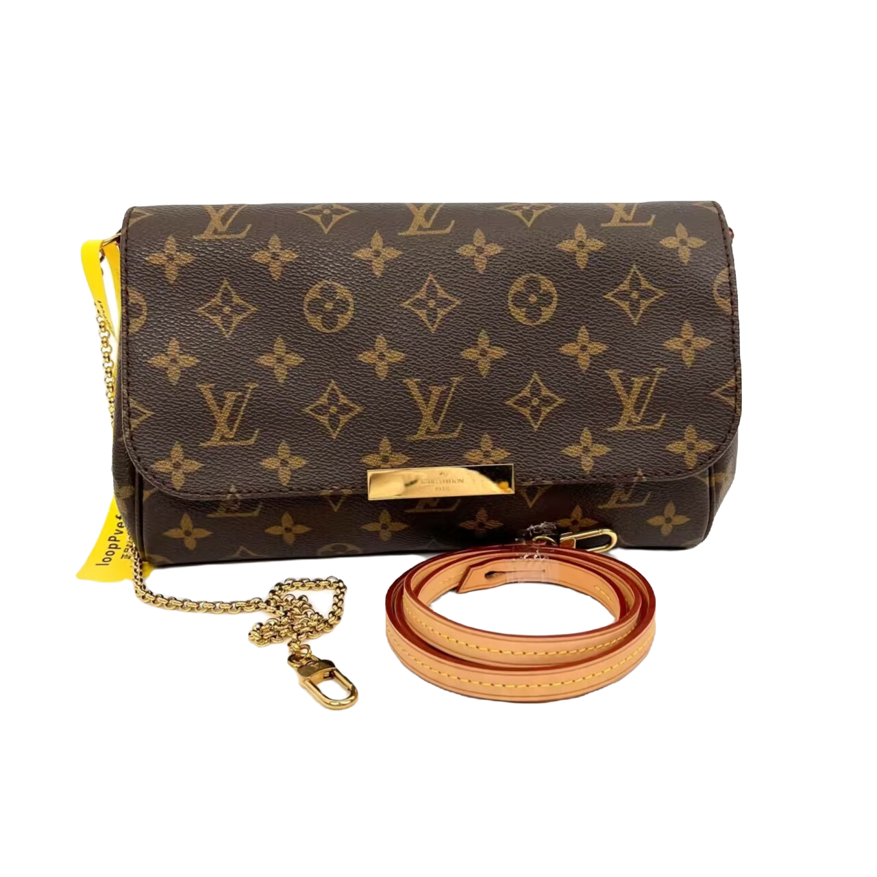 99新 LouisVuitton/路易威登 维舒LV 挚爱中号斜挎包98新90371115