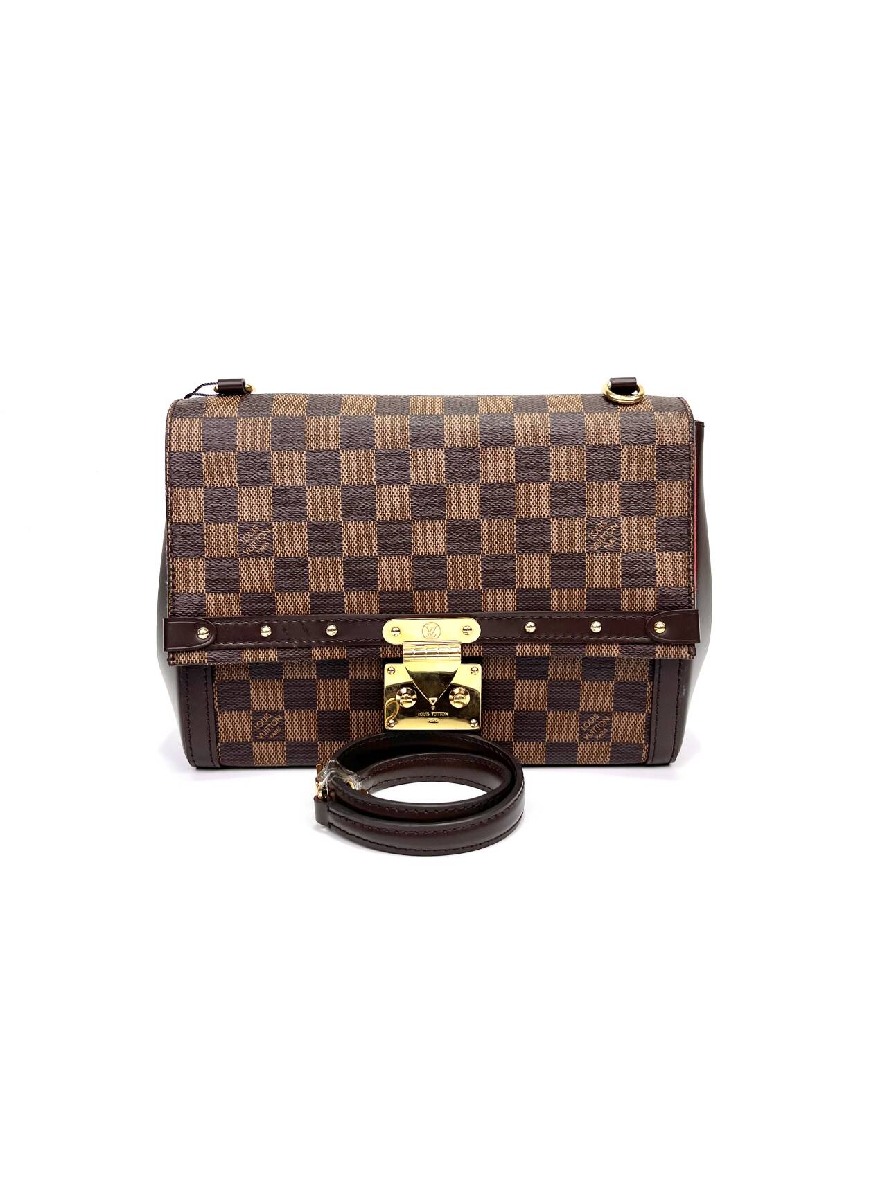 99新 LouisVuitton/路易威登 维舒98新LV棋盘格腋下包预售链接