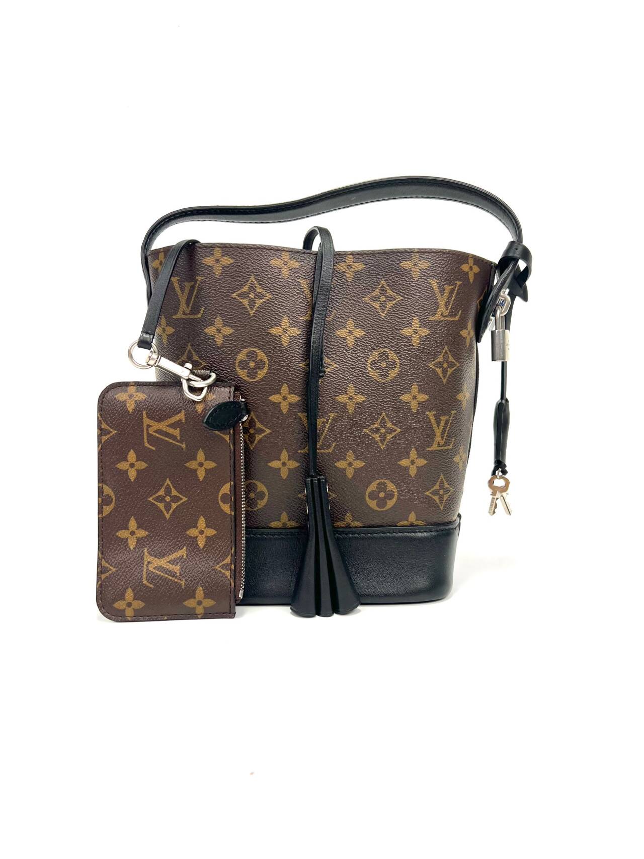99新 LouisVuitton/路易威登 维舒/98新LV老花流苏水桶包47250218