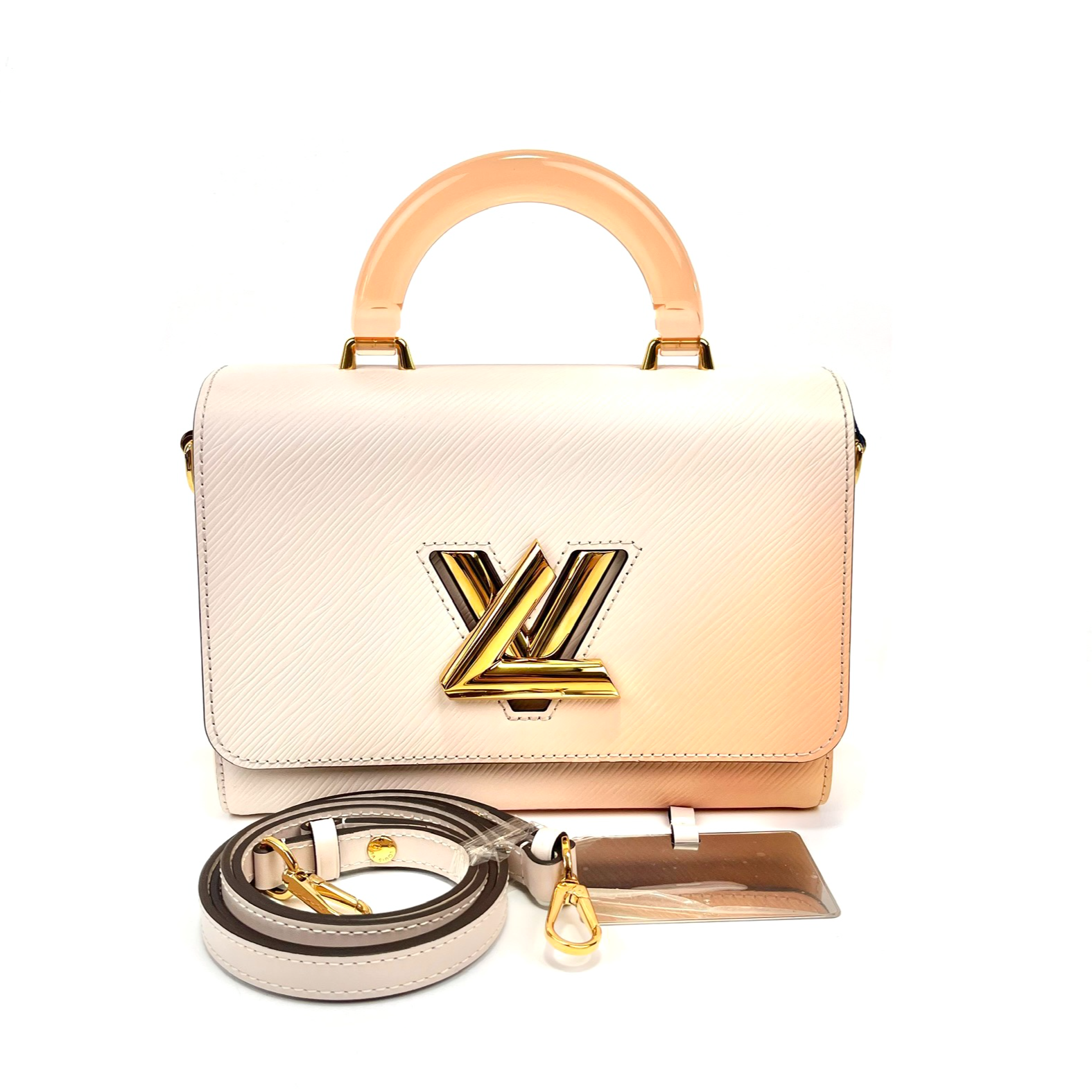 99新 LouisVuitton/路易威登 维舒/99新/LVTWIST中号手袋66145797