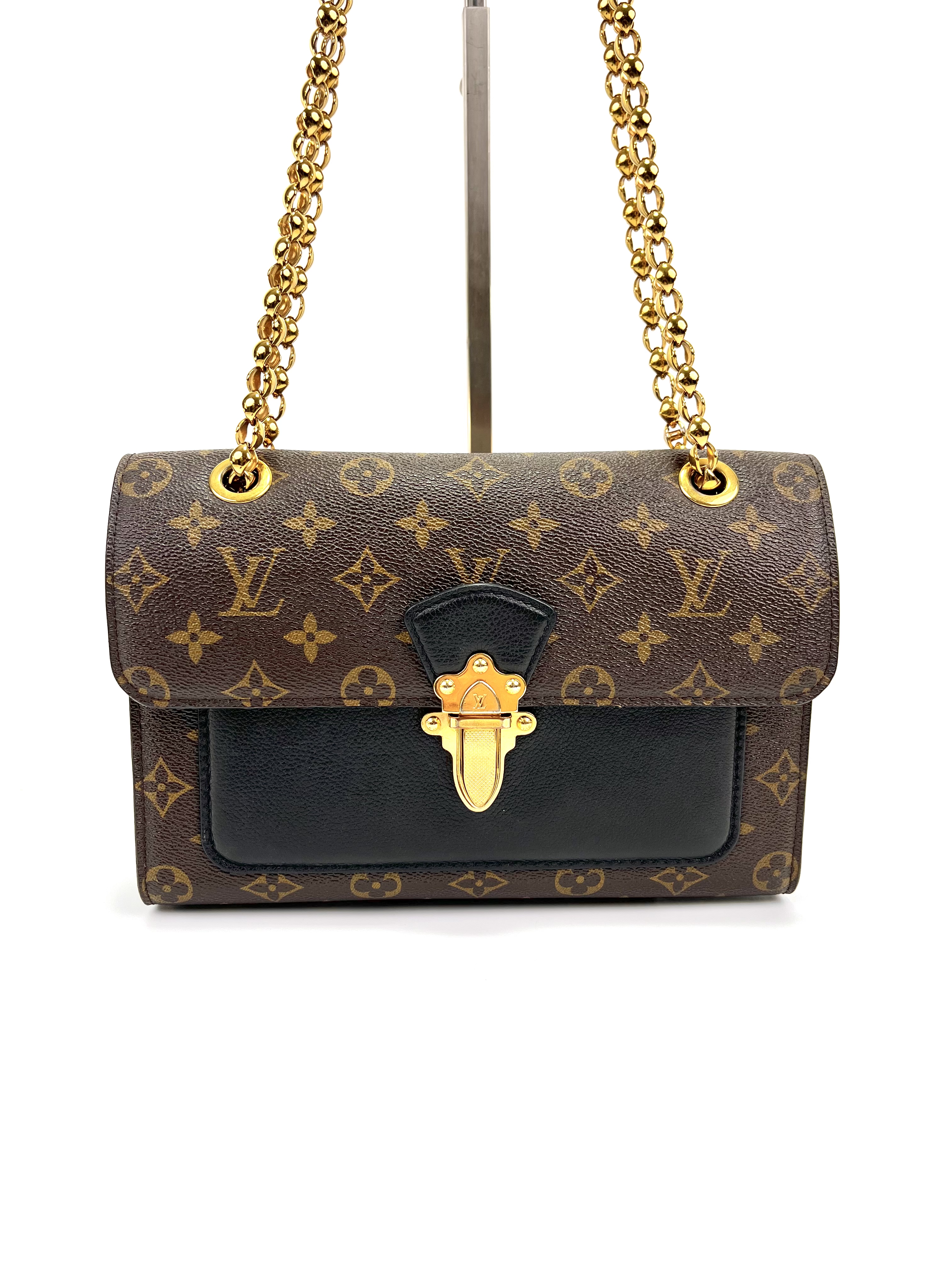 99新 LouisVuitton/路易威登 维舒98新LV维多利亚斜挎包/50439158