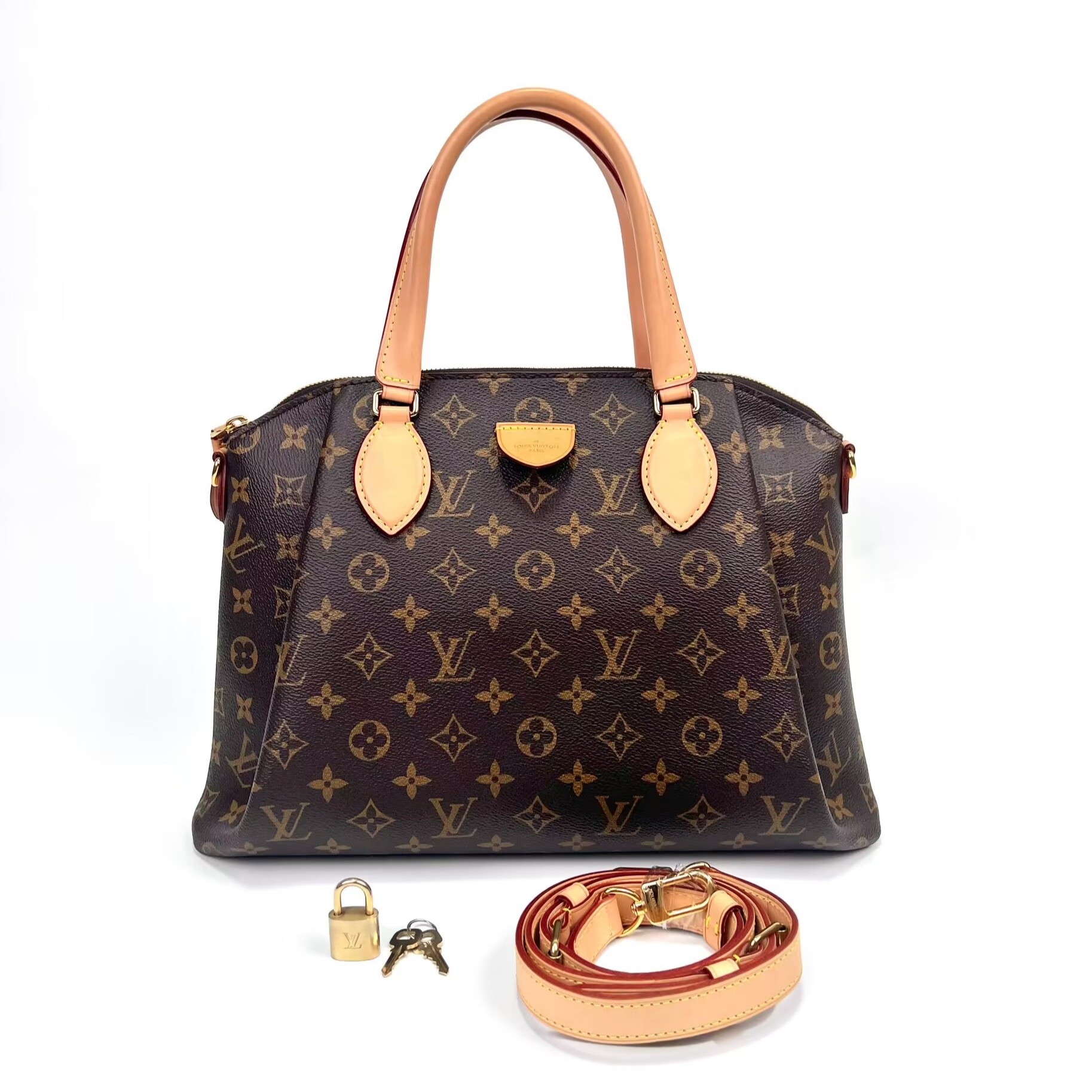99新 LouisVuitton/路易威登 维舒/LV 三代饺子中号98新/74111204