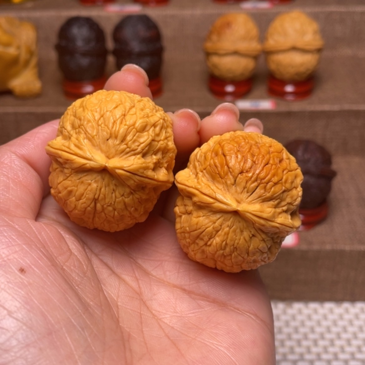 【闪购商品】文玩核桃把件?**谁3