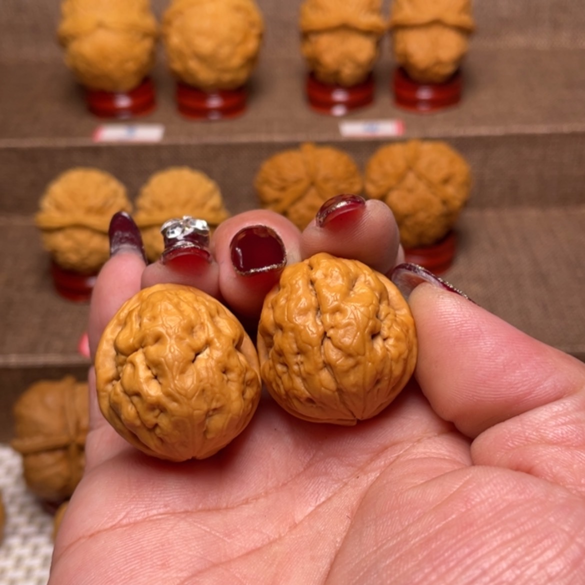 【闪购商品】文玩核桃吊坠宁**夜27